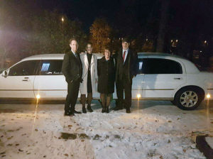 Magnus, Anne-Lie Pettersson med Ann och Lars Tobiasson.
